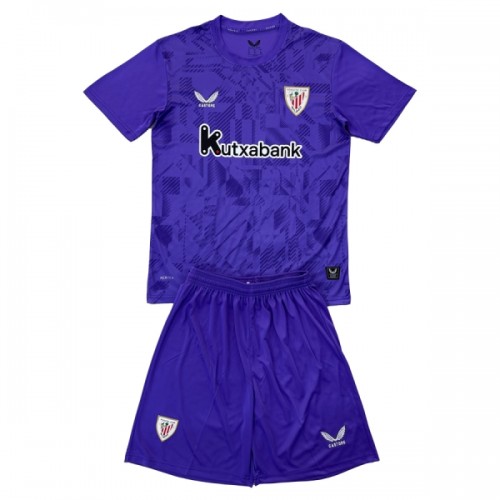 Original Trikotsatz Athletic Bilbao Purple Version Torwart 2025-26 Für Kinder Original Trikotsatz Athletic Bilbao Purple Version Torwart 2025-26 Für Kinder